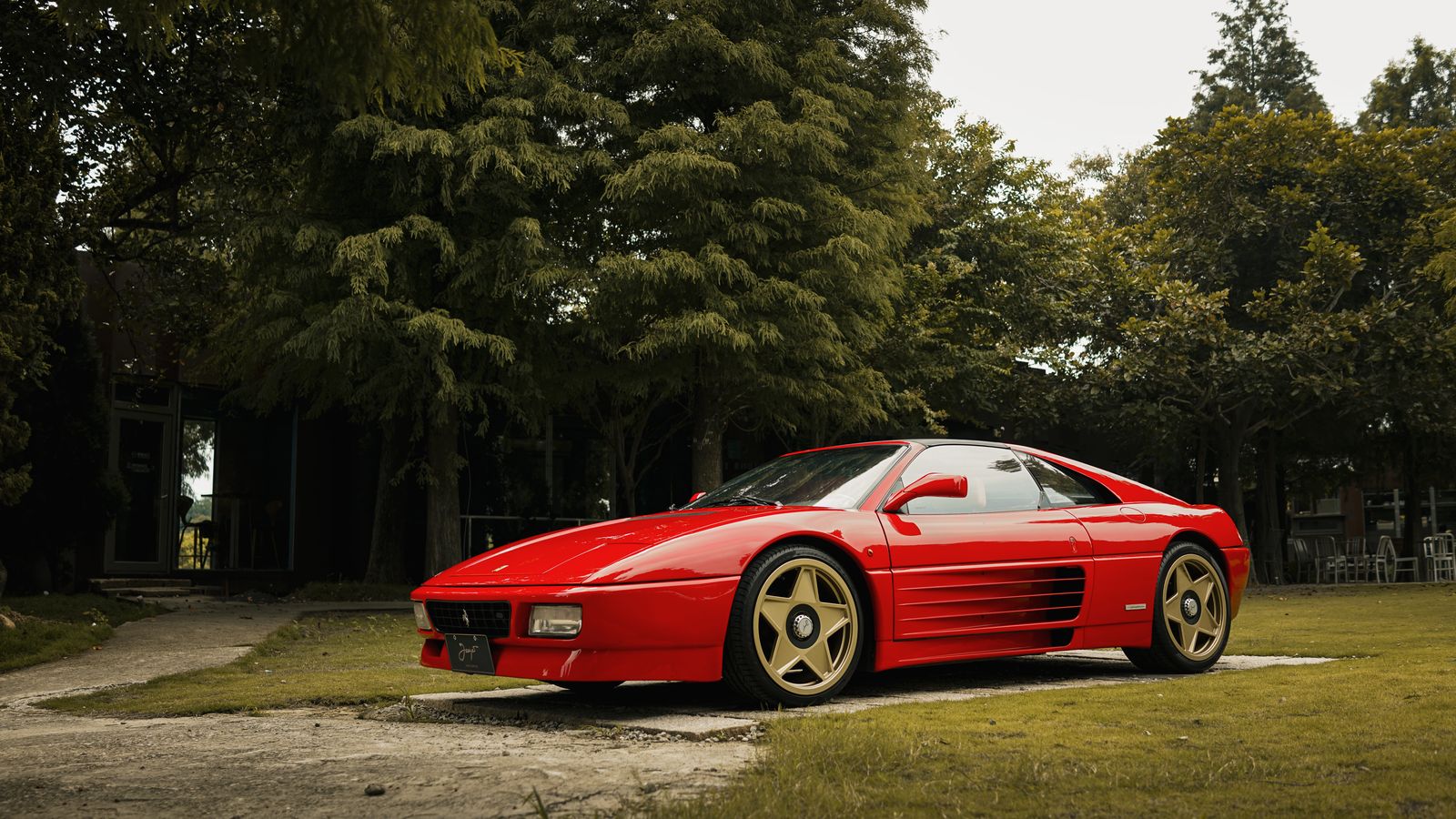 Ferrari 348 GTS on Jaeges RF wheels