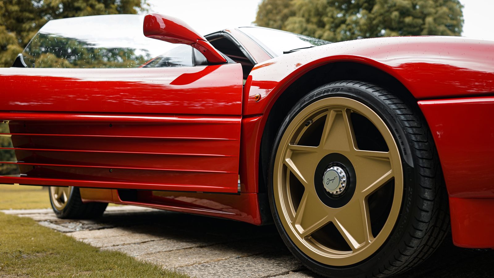 Ferrari 348 GTS on Jaeges RF wheels