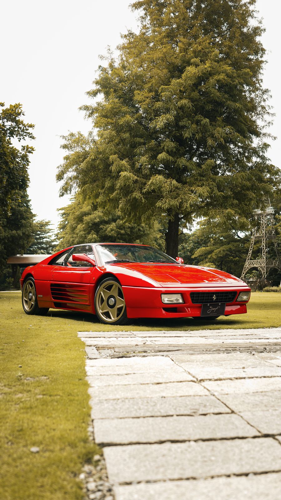 Ferrari 348 GTS on Jaeges RF wheels