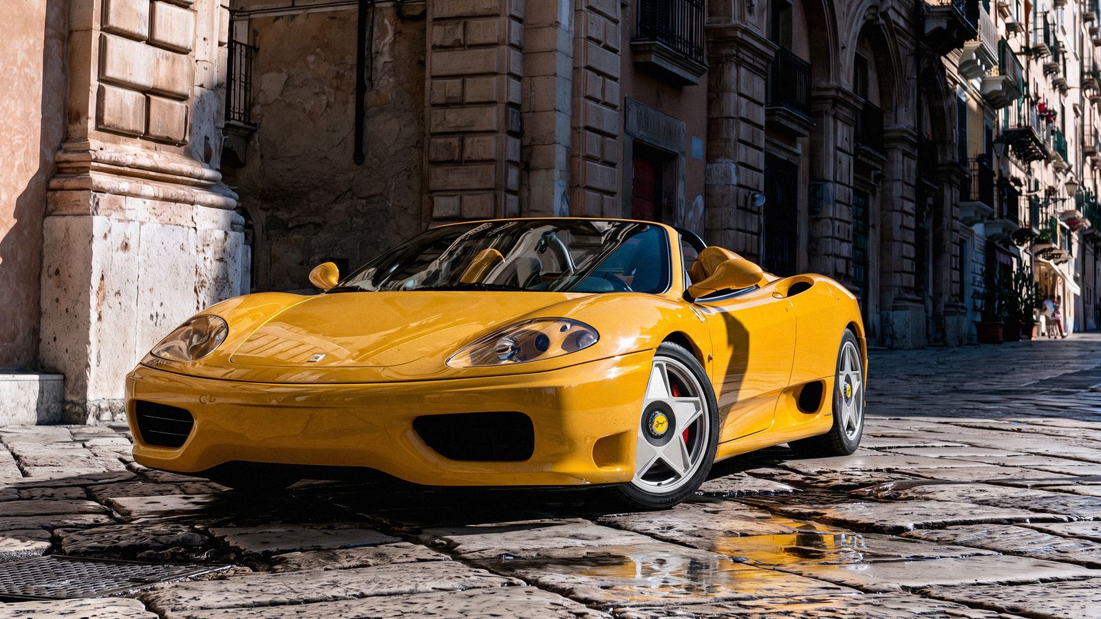 Ferrari 360 Spider on Jaeges RF wheels