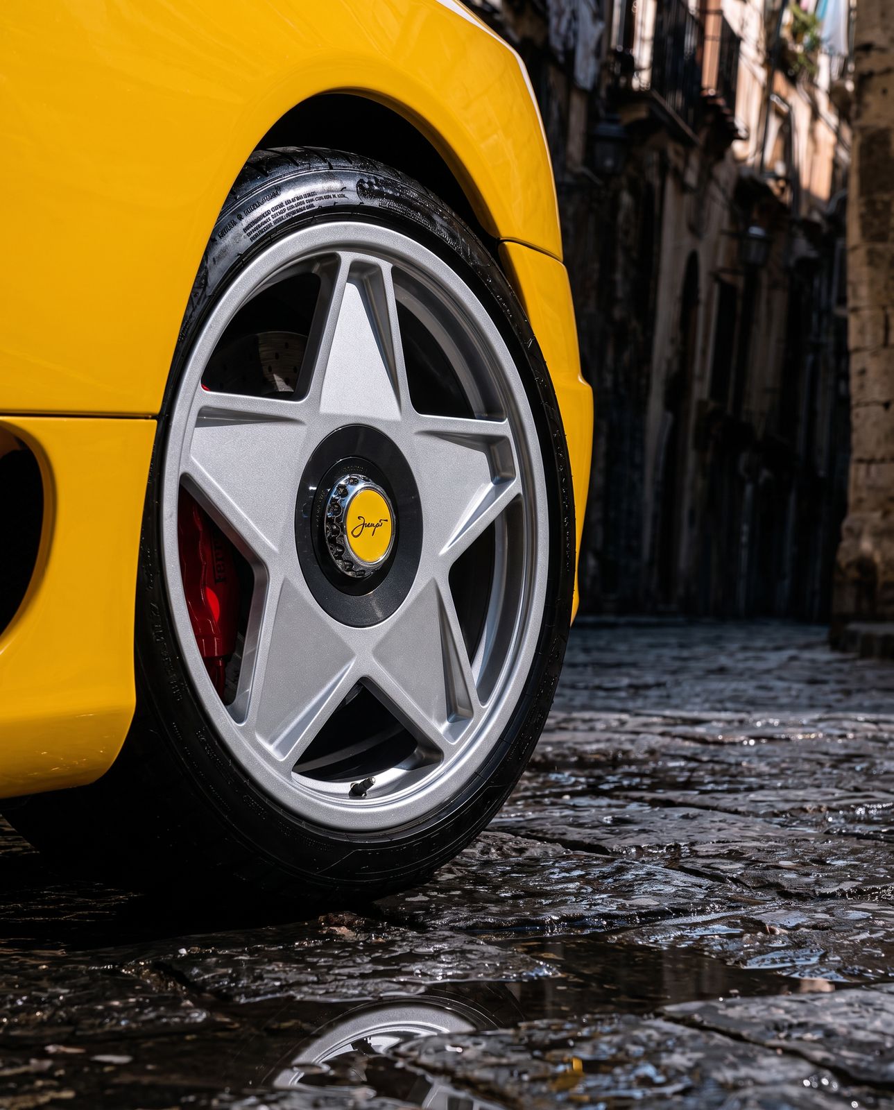 Ferrari 360 Spider on Jaeges RF wheels
