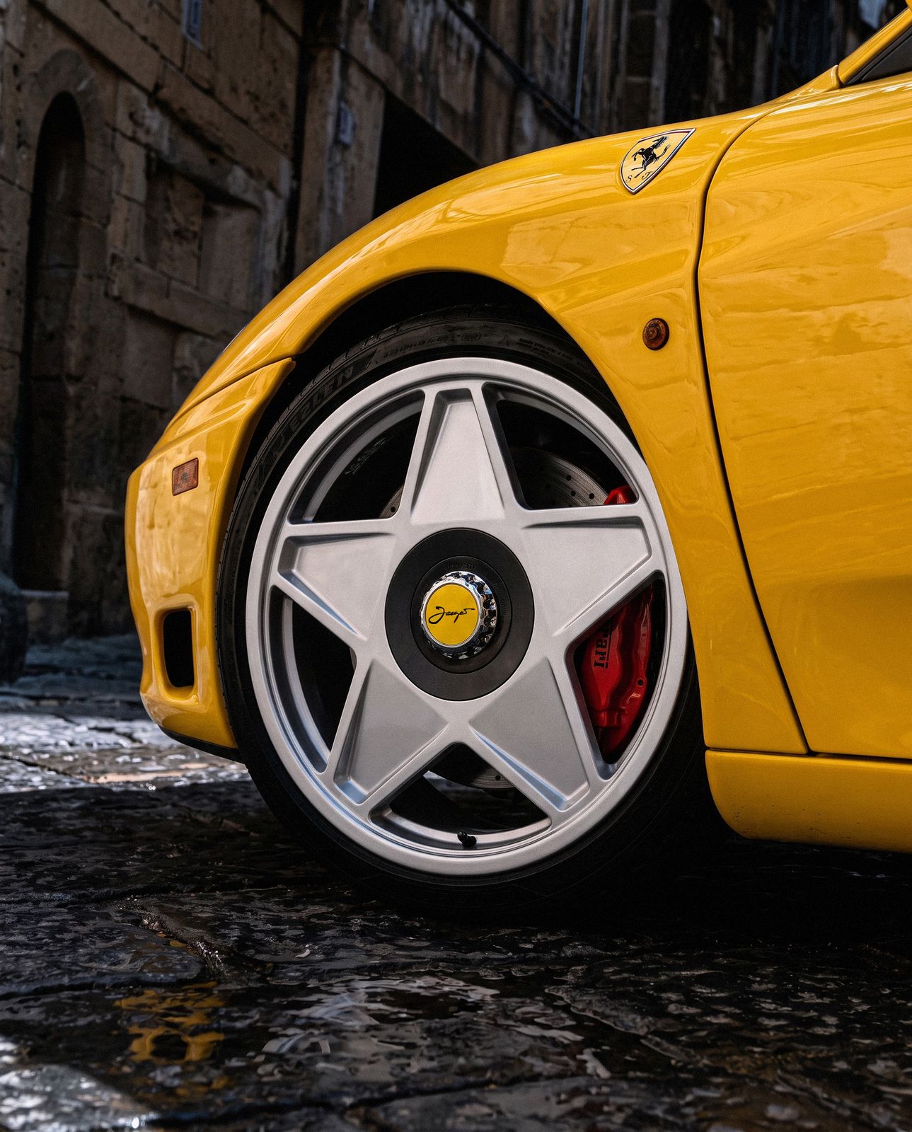 Ferrari 360 Spider on Jaeges RF wheels