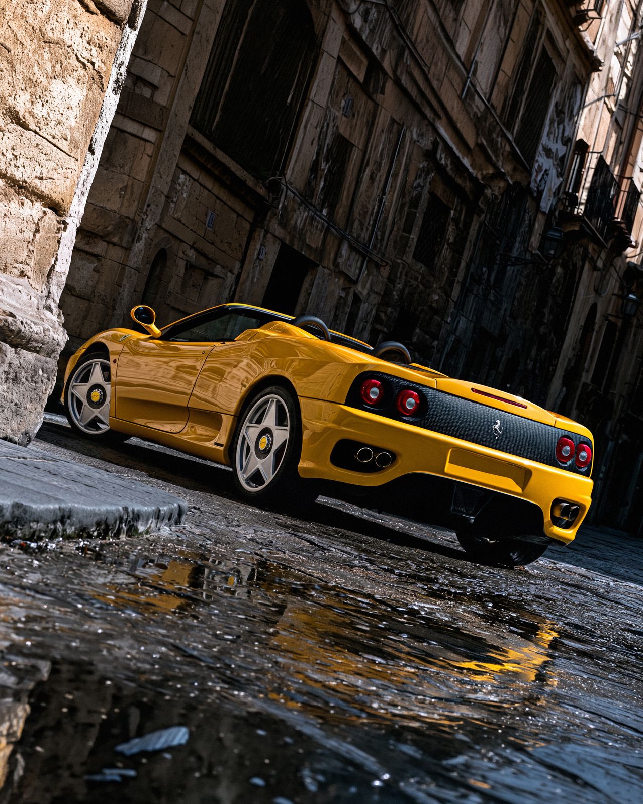 Ferrari 360 Spider on Jaeges RF wheels